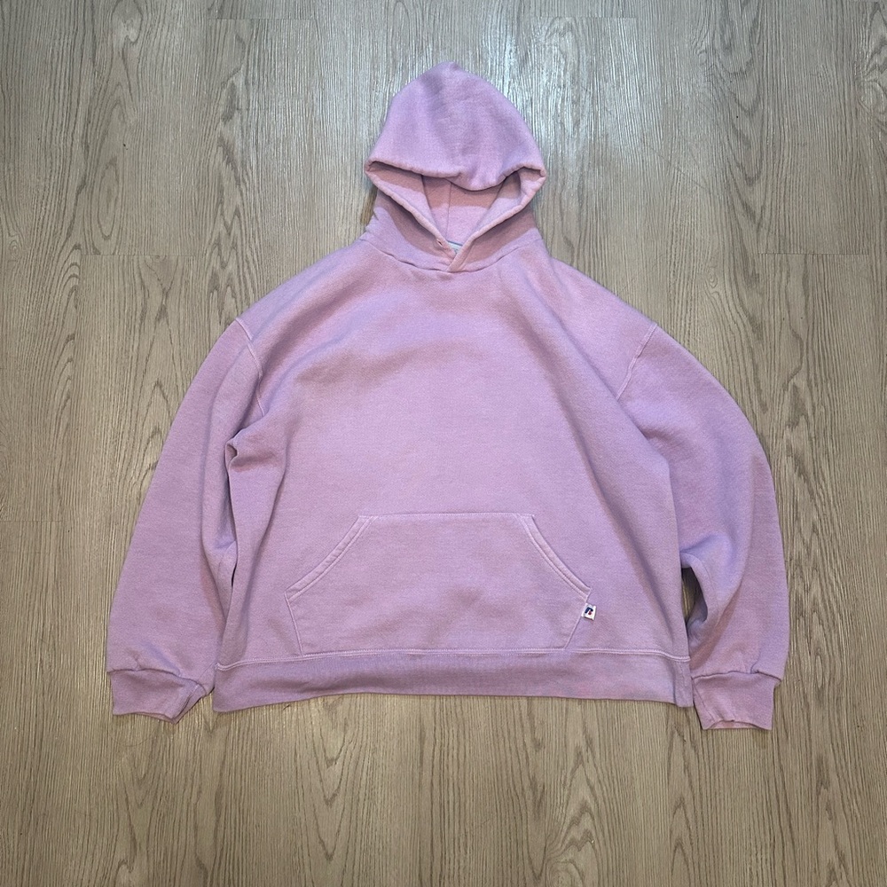 Vintage Violet Dyed Russell Hoodie